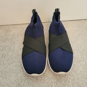 Tory Sport Kids Navy and Black Sneakers
